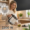 Czajnik elektryczny szklany 1.7 L ProfiCook PC-WKS 1322 G (ciemny inox)
